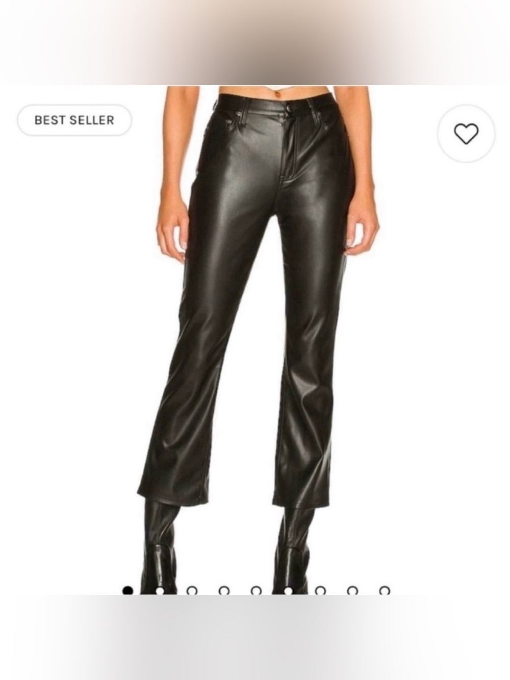 PISTOLA Lennon High Rise Cropped Boot Pant in Slate Black from revolve - Picture 2 of 14